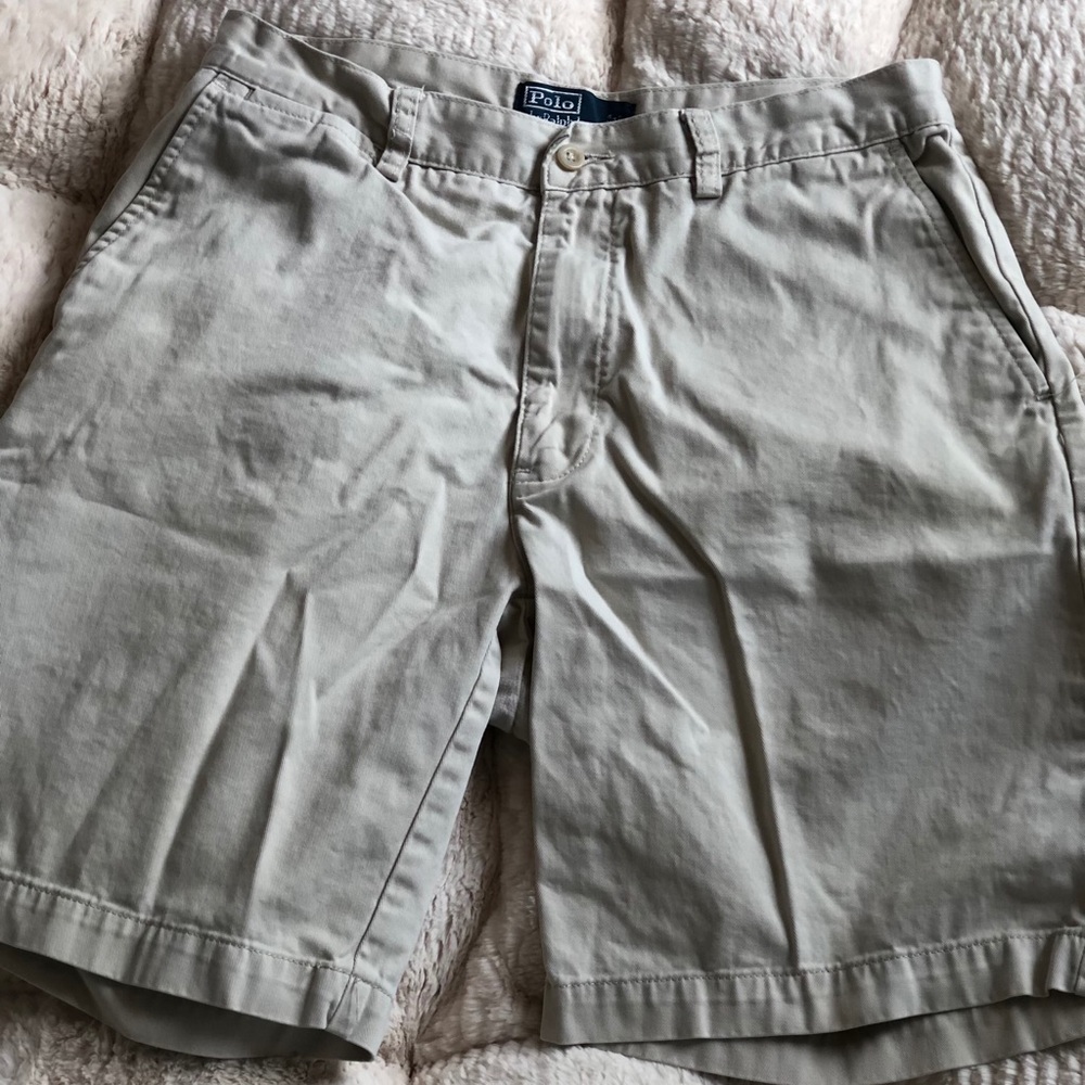 Khaki Polo shorts